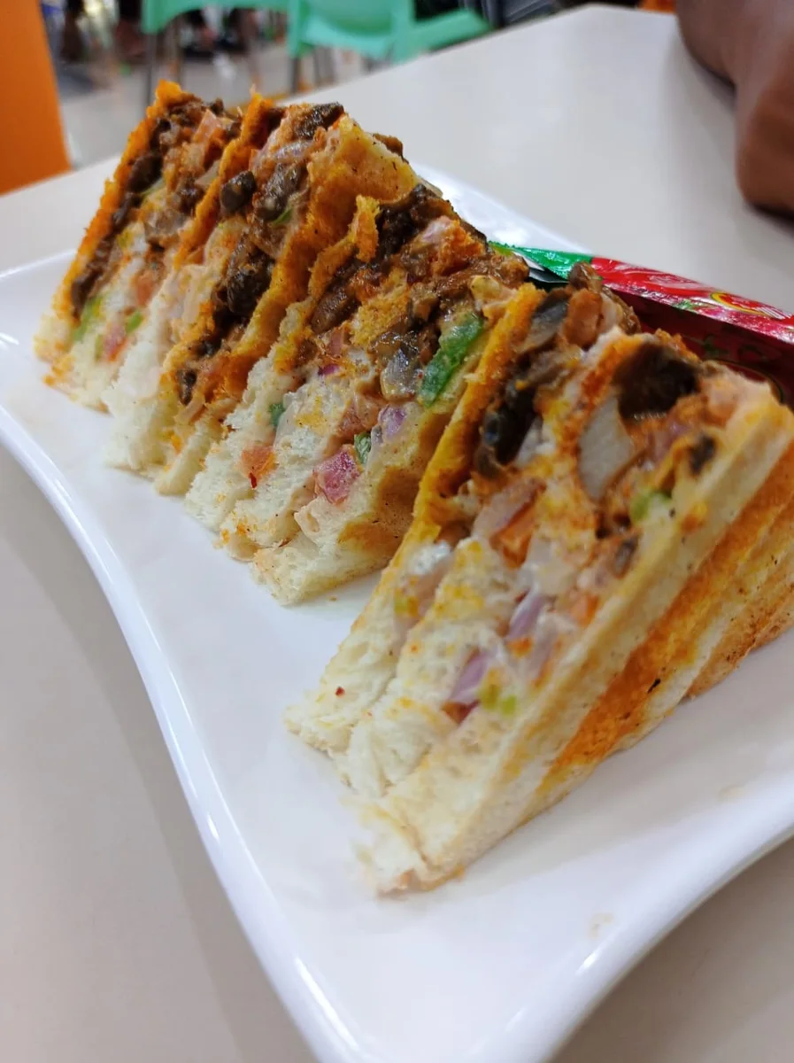 mushroom sandwich