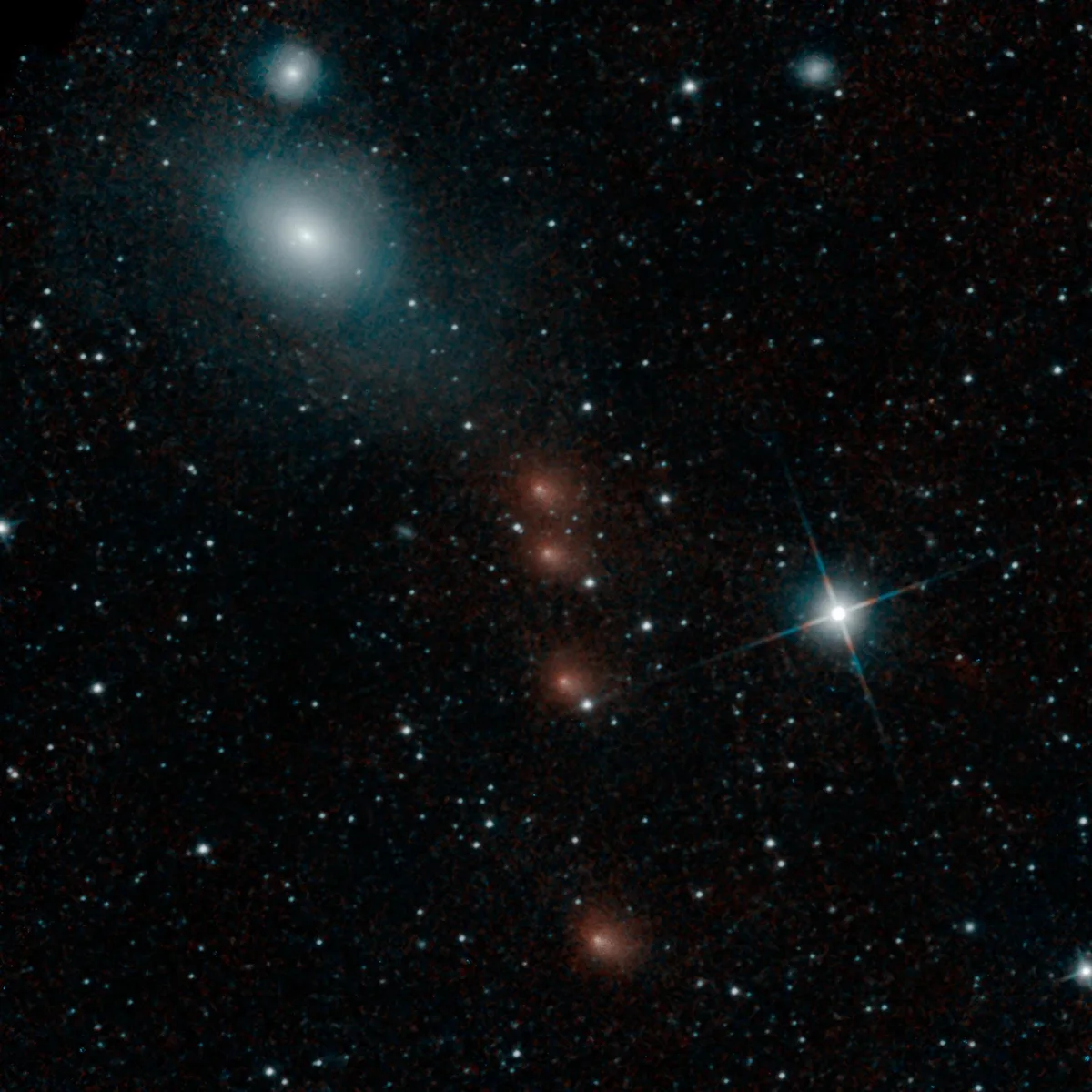 NEOWISE Spies Comet C/2013 A1 Siding Spring a Second Time
