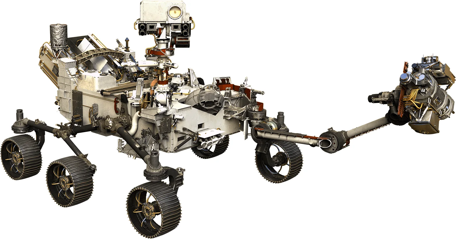 The Perseverance rover relies on the successful design of the Mars Science Laboratory rover, Curiosity. However, Perseverance has a new scie