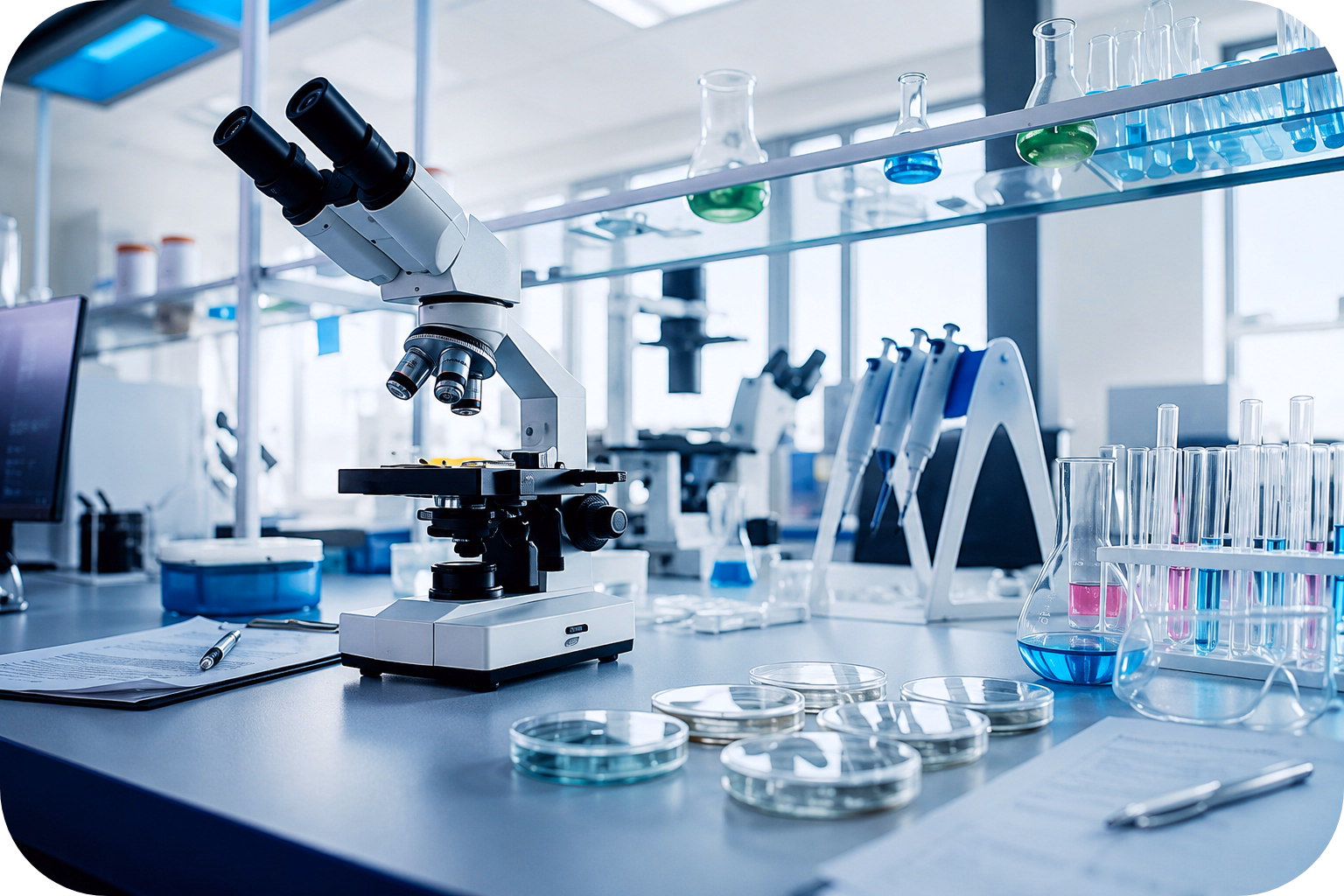 Expensive lab equipment